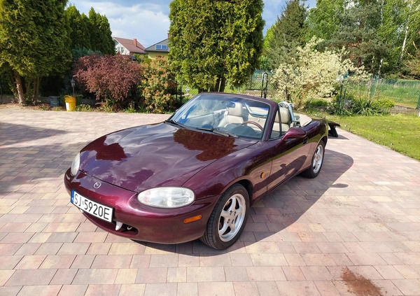 Mazda MX-5 cena 28000 przebieg: 184673, rok produkcji 2000 z Jaworzno małe 497